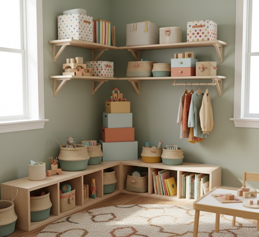 Children's room organization