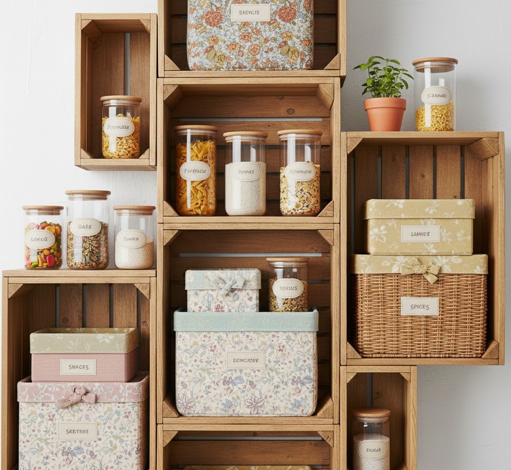 Kitchen pantry organization